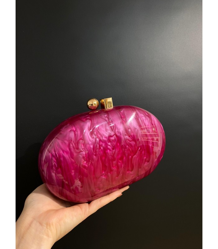 BOLSO NÁCAR FUCSIA