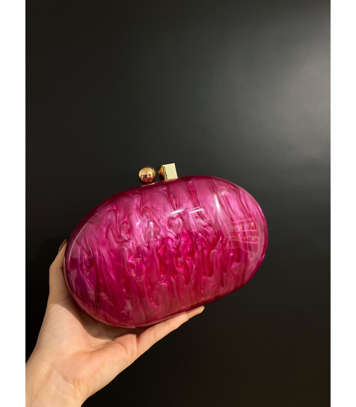 BOLSO NÁCAR FUCSIA