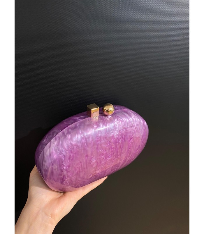 BOLSO NÁCAR LILA