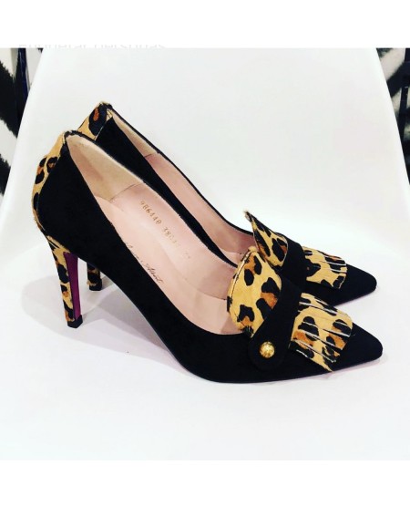 Modelo LONGORIA NEGRO Tacón Alto
