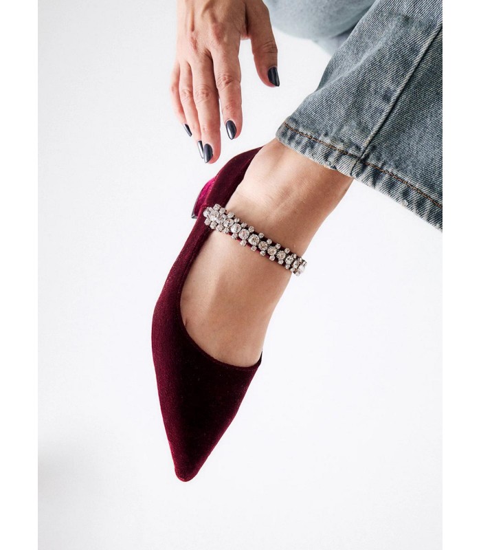 ZAPATO MODELO PARÍS BURDEOS