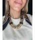 COLLAR PAÑUELO LEOPARDO