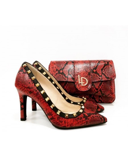 Modelo Stilettos VALENTINO PRINT SNAKE