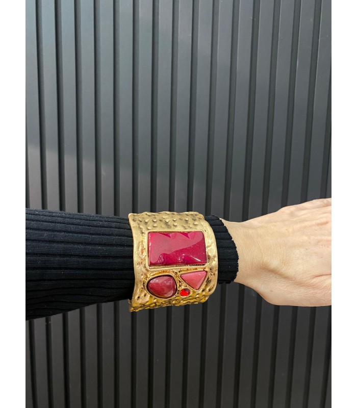 BRAZALETE CARMÍN