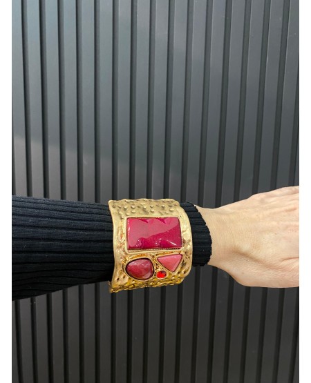 BRAZALETE CARMÍN