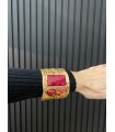 BRAZALETE CARMÍN