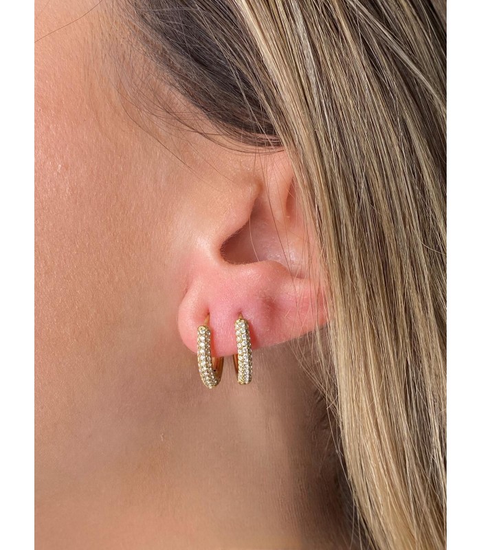 PENDIENTES CIRCONITAS GOLD