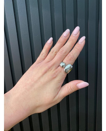 ANILLO VIDA PLATEADO