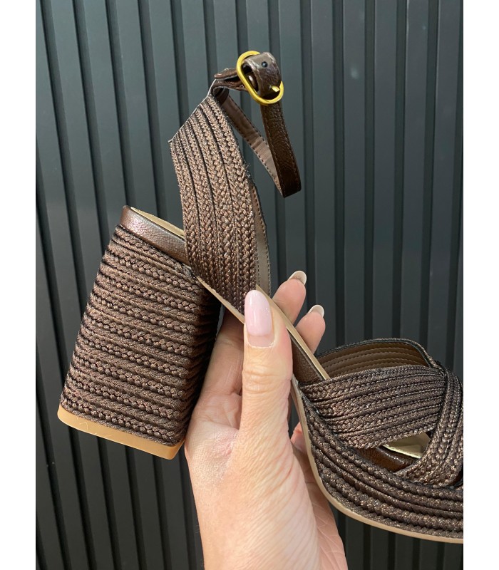 SANDALIAS CALA CHOCOLATE