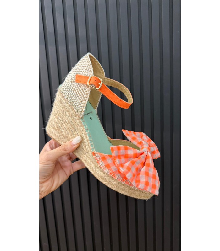 CUÑAS VICHY LAZO NARANJA