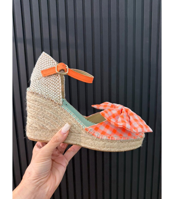 CUÑAS VICHY LAZO NARANJA