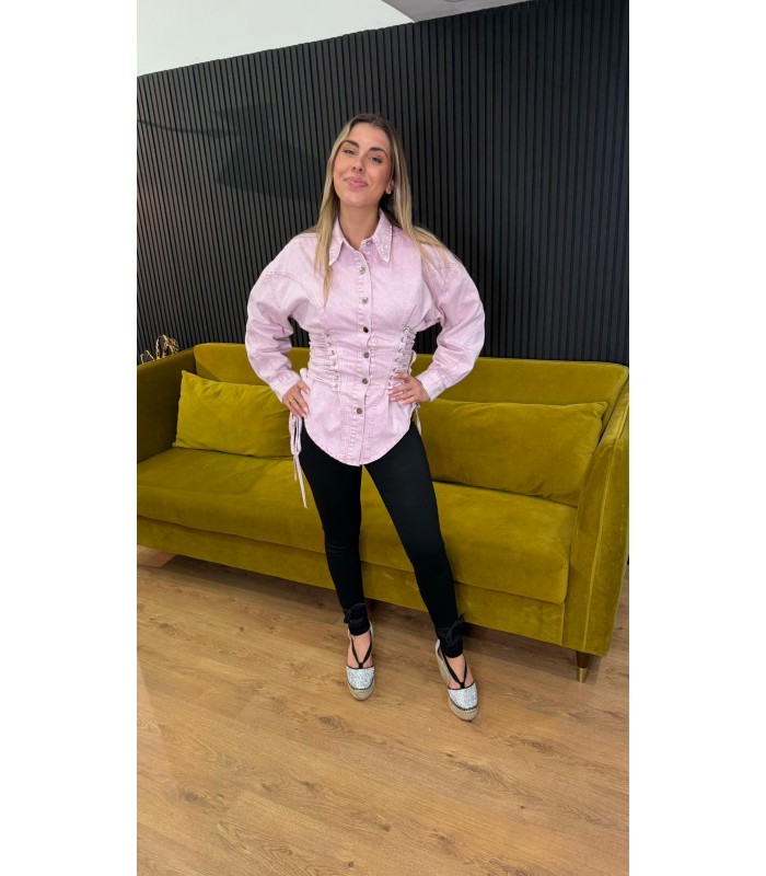 CHAQUETA MYKONOS ROSA
