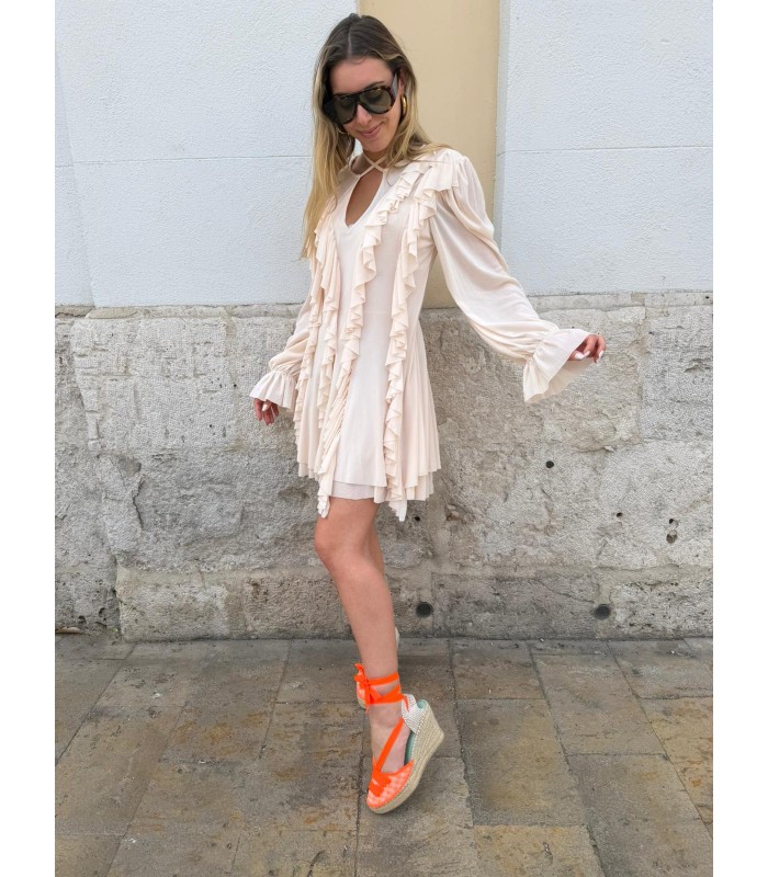 CUÑAS VICHY NARANJA