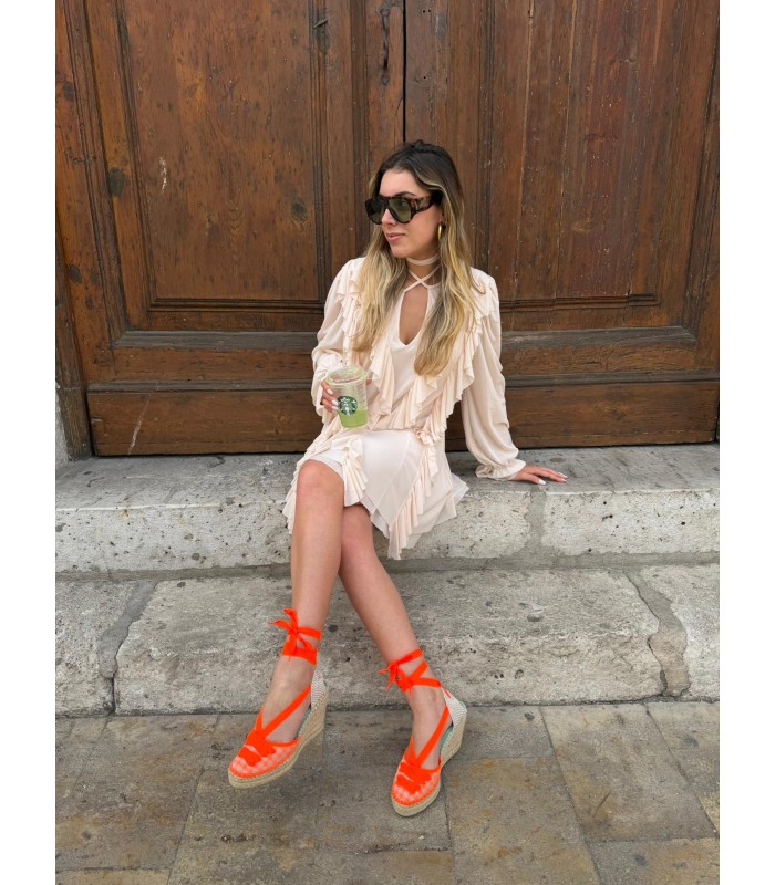 CUÑAS VICHY NARANJA