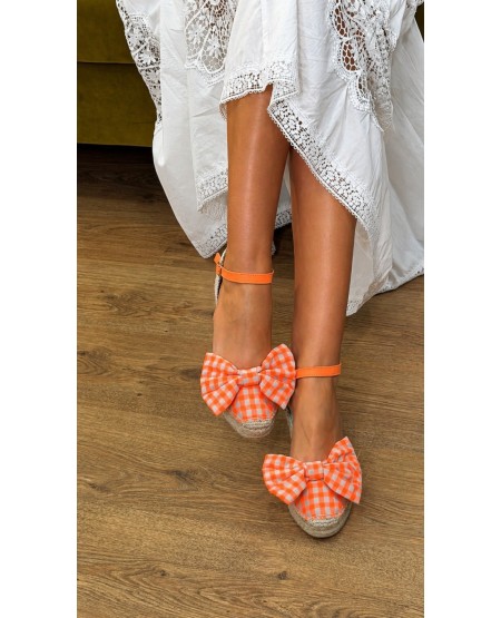CUÑAS VICHY LAZO NARANJA