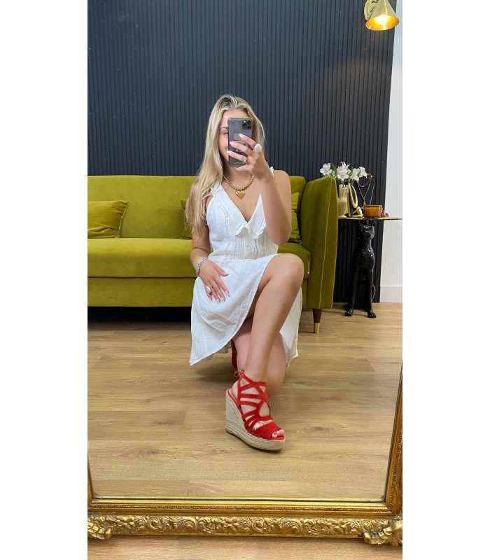 MODELO GLADIADORA AMALFI ROJA