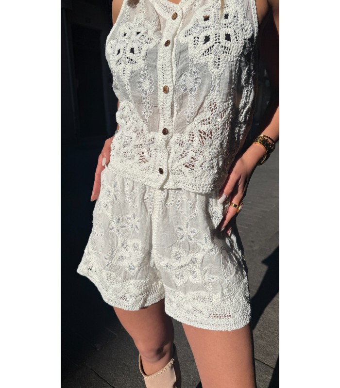 CONJUNTO CROCHET CARIBE