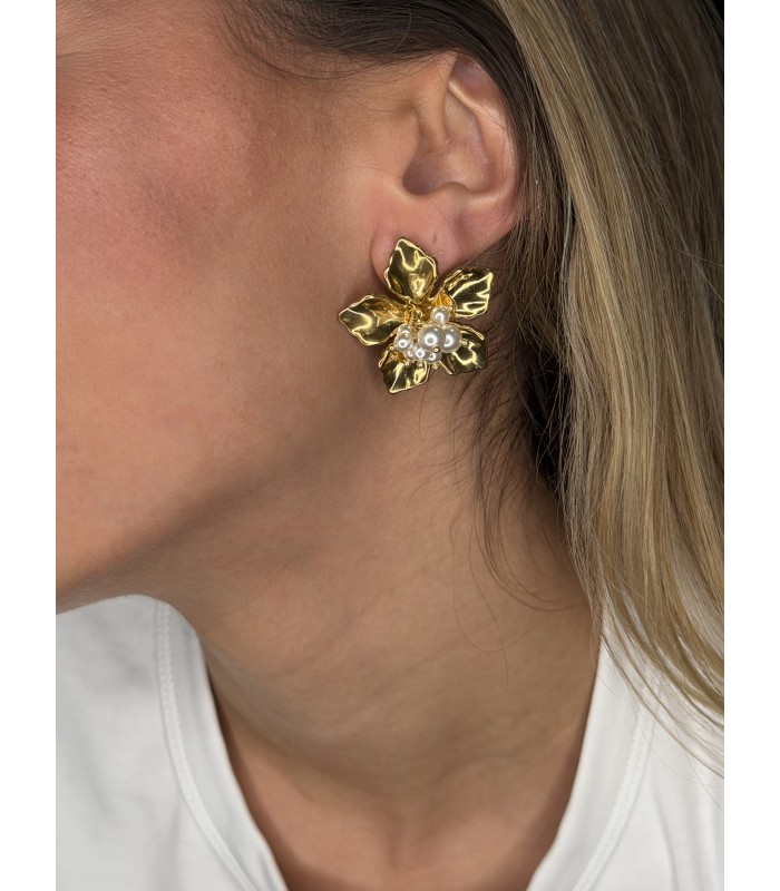 PENDIENTES FLOR
