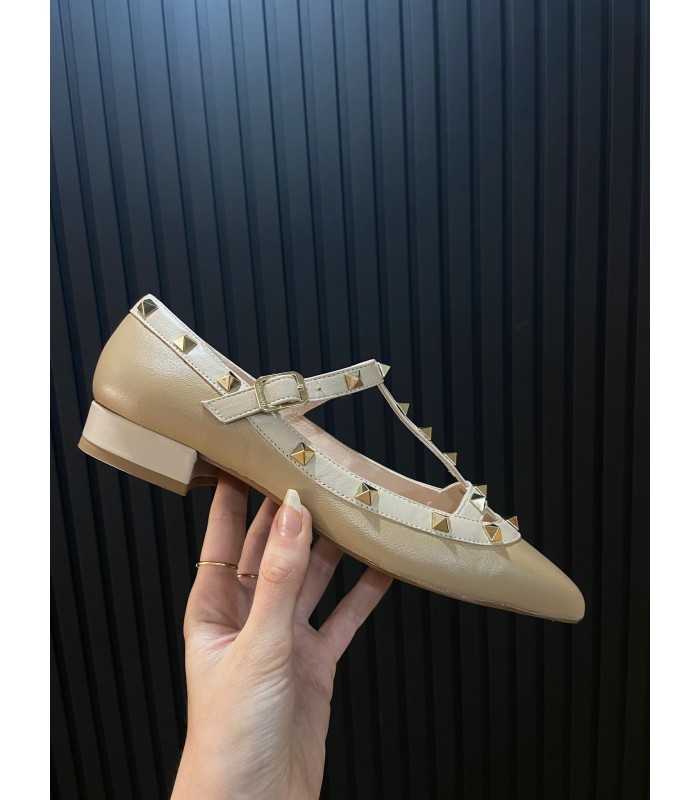 ZAPATO VALERIA MAQUILLAJE Y NUDE