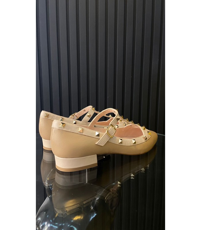 ZAPATO VALERIA MAQUILLAJE Y NUDE
