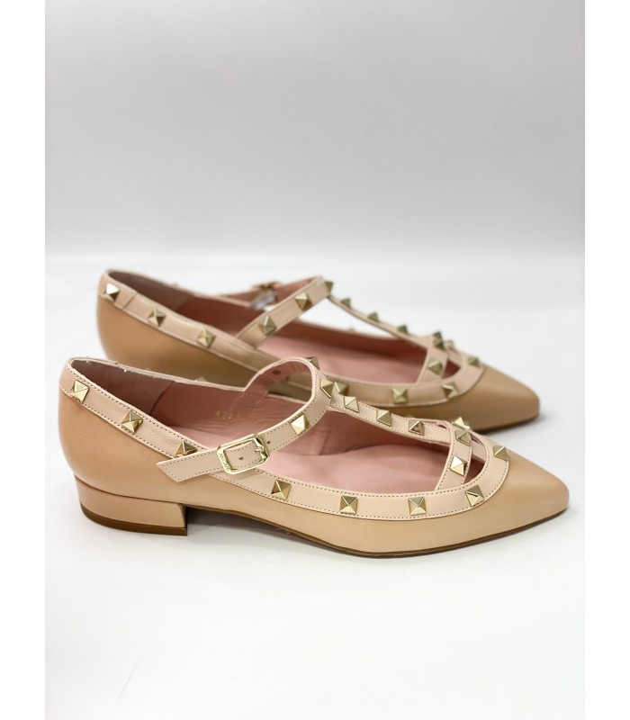 ZAPATO VALERIA MAQUILLAJE Y NUDE
