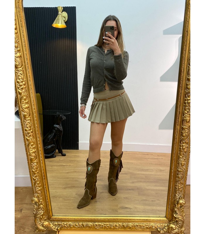BOTA MALIBÚ CUERO