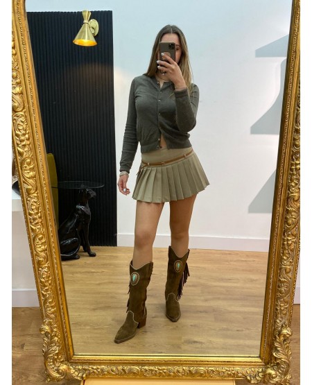 BOTA MALIBÚ CUERO