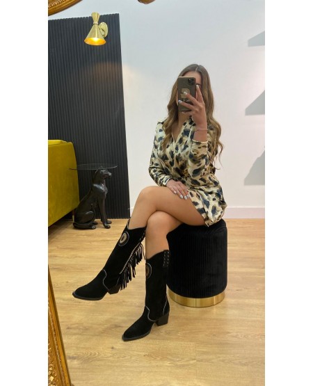 BOTA MALIBÚ NEGRO