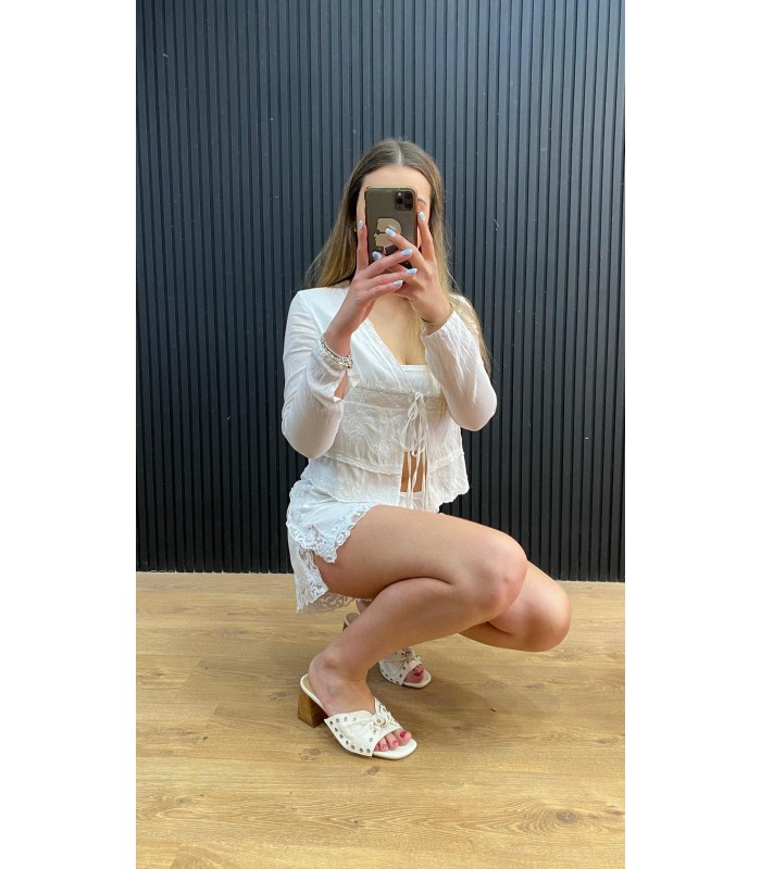 SANDALIAS EMMA BLANCA