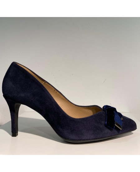 STILETTO MODELO LAZO AZUL MARINO